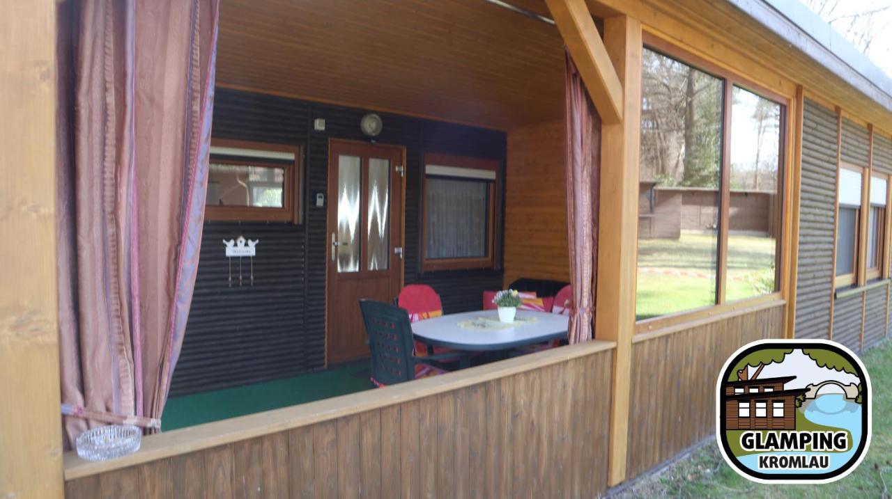 Glamping Kromlau Gablenz Buitenkant foto